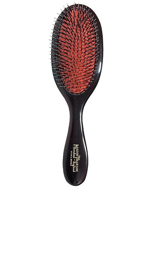 Mason Pearson Handy Mixture Bristle & Nylon Mix Hairbrush in Dark Ruby. | Revolve Clothing (Global)