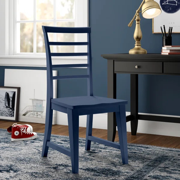 Matthes Kids 18'' Wood Desk Or Activity Chair Chair and Ottoman | Wayfair North America