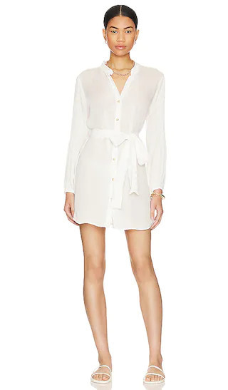 Marge Short Cover Up in Off White | White Cover Up Dress | Swimsuit Cover Up Honeymoon Wedding Ltku | Revolve Clothing (Global)