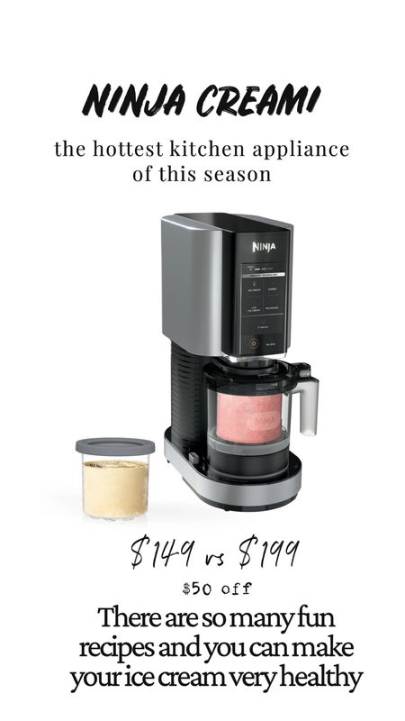 This ice cream maker is so good ! Everyone is raving about it! Last year it was sold out everywhere. Walmart is having a sale ! Its $149 vs $199 ! You can make your ice cream very healthy way ! You can put whatever you feel like in it , or obviously you can follow a recipe and there are so many! Great idea for Father’s Day !

#LTKGiftGuide #LTKSaleAlert #LTKHome