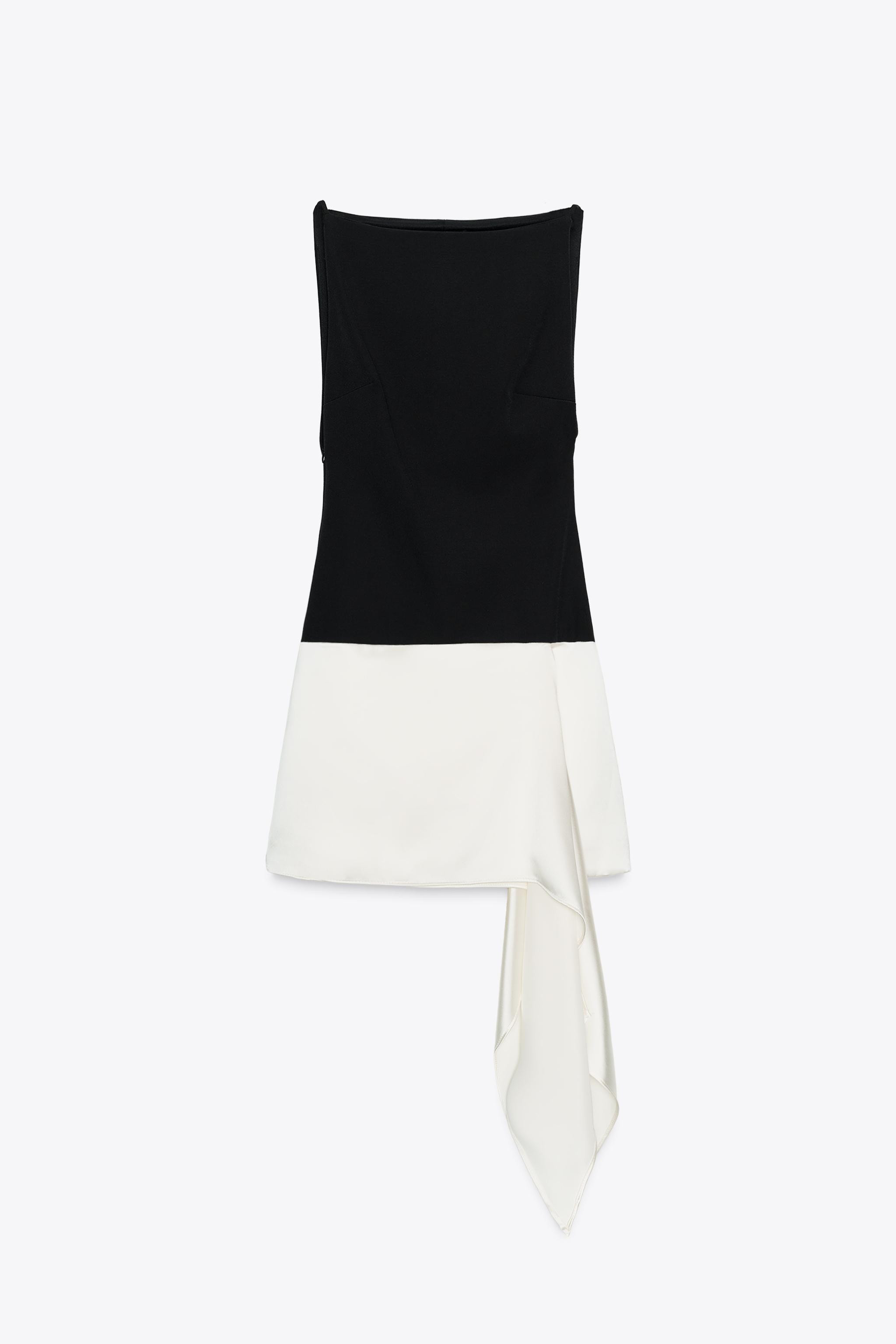 CONTRAST SHORT DRESS | Zara UK