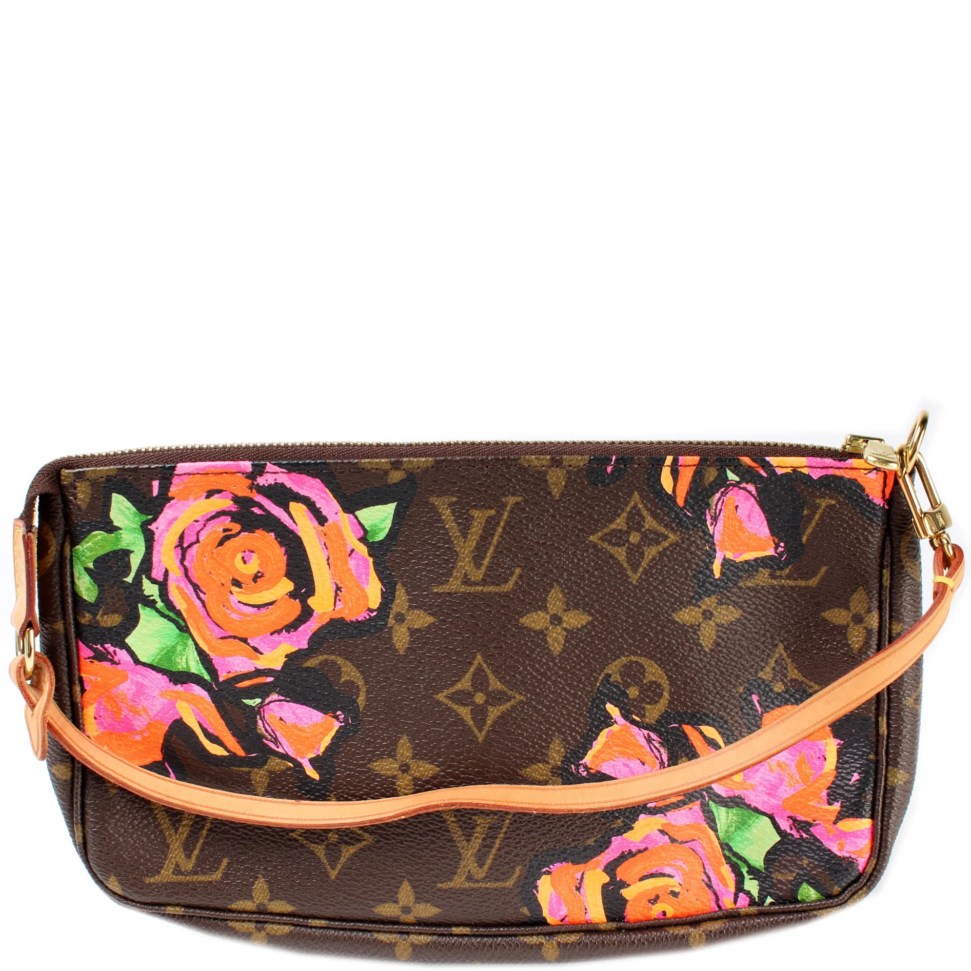 Pochette Accesories Roses | Keeks Designer Handbags