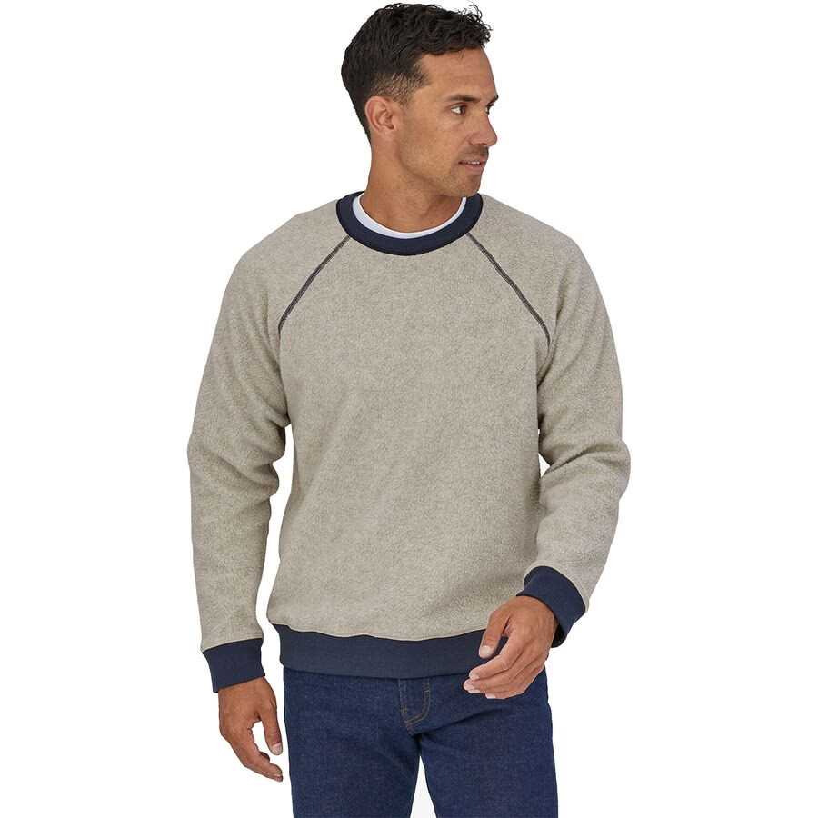 Reversible Shearling Crew Sweatshirt - Men's | Backcountry