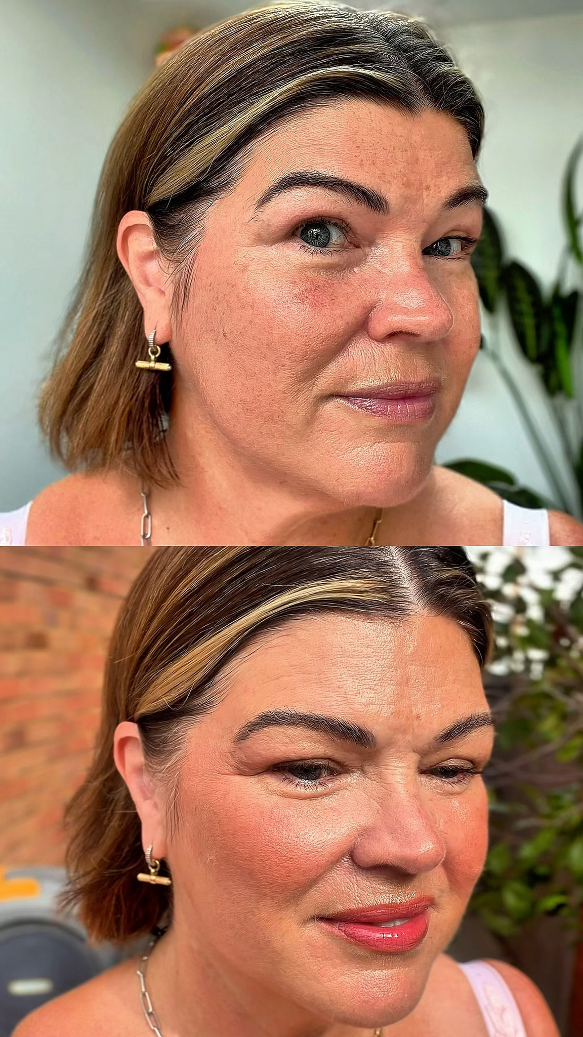 I’ll always be that girl that loves glowy make up. 

Dewy. GLowy. Beauty over 50. Midlife Makeup. Makeup looks. Fifty beauty.

#LTKuk #LTKbeauty #LTKover50style