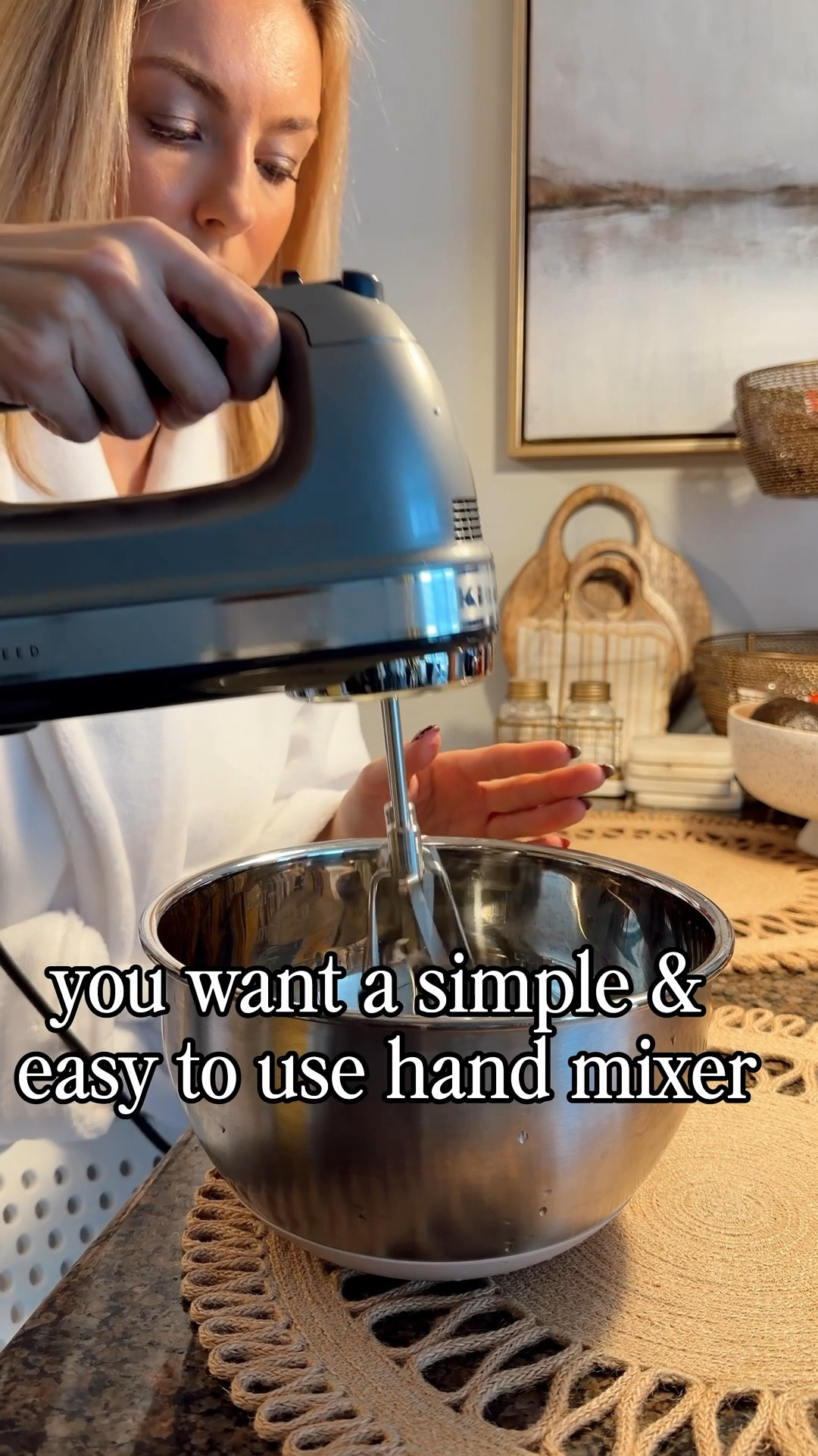 KitchenAid 7‑Speed Digital Hand Mixer with Flex‑Edge Beaters IS a great choice if you want something simple & easy to use. I just got mine and I tested it out on pistachio cream. Loooove the speed range!    Such a good gift idea idea for new home owners @qvc #loveqc #ad

Holiday baking • kitchen essentials 

#LTKfoodie #LTKGiftGuide #LTKHoliday