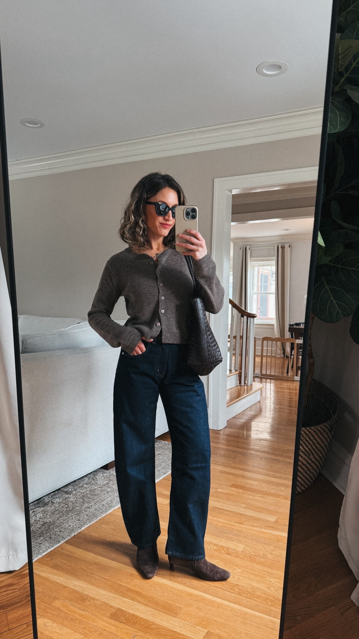 Look of the Day // 2.19

Reformation Cardigan, XS, TTS, linked a more affordable option, too. Madewell denim, 25P, size up! Madewell boots, sold out in the suede, but linked the brown leather ones, TTS. Old Madewell bag, similar linked. J.Crew belt. Quince sunglasses. Quince earrings  

#LTKPetite #LTKootd #LTKOver40