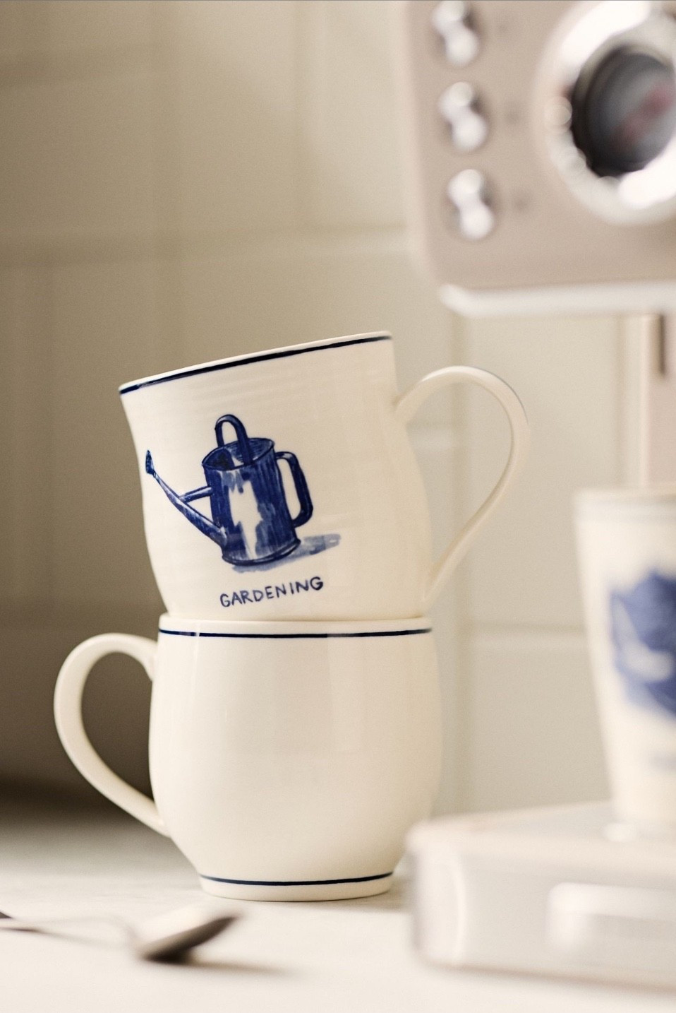 Anthropologie: Choose your favorite hobby with the Molly Hatch Stoneware mug, featuring illustrations of some of the most iconic hobbies.
• 100% handpainted, decaled, and glazed stoneware
• Dishwasher and microwave safe
• Imported

Molly Hatch: Artist, designer, and ceramicist Molly Hatch began her career as a studio potter, infusing her tableware and home décor items with contemporary sensibilities and classical charm.
The daughter of a painter and an organic dairy farmer, she draws from the beauty of everyday objects, imagining where each will live.

#LTKHome #LTKselfcare #LTKdayinmylife