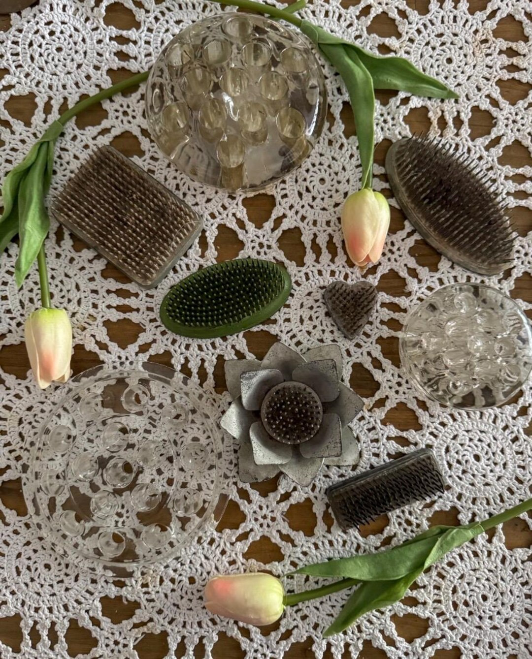 Vintage Flower Frog - Etsy | Etsy (US)