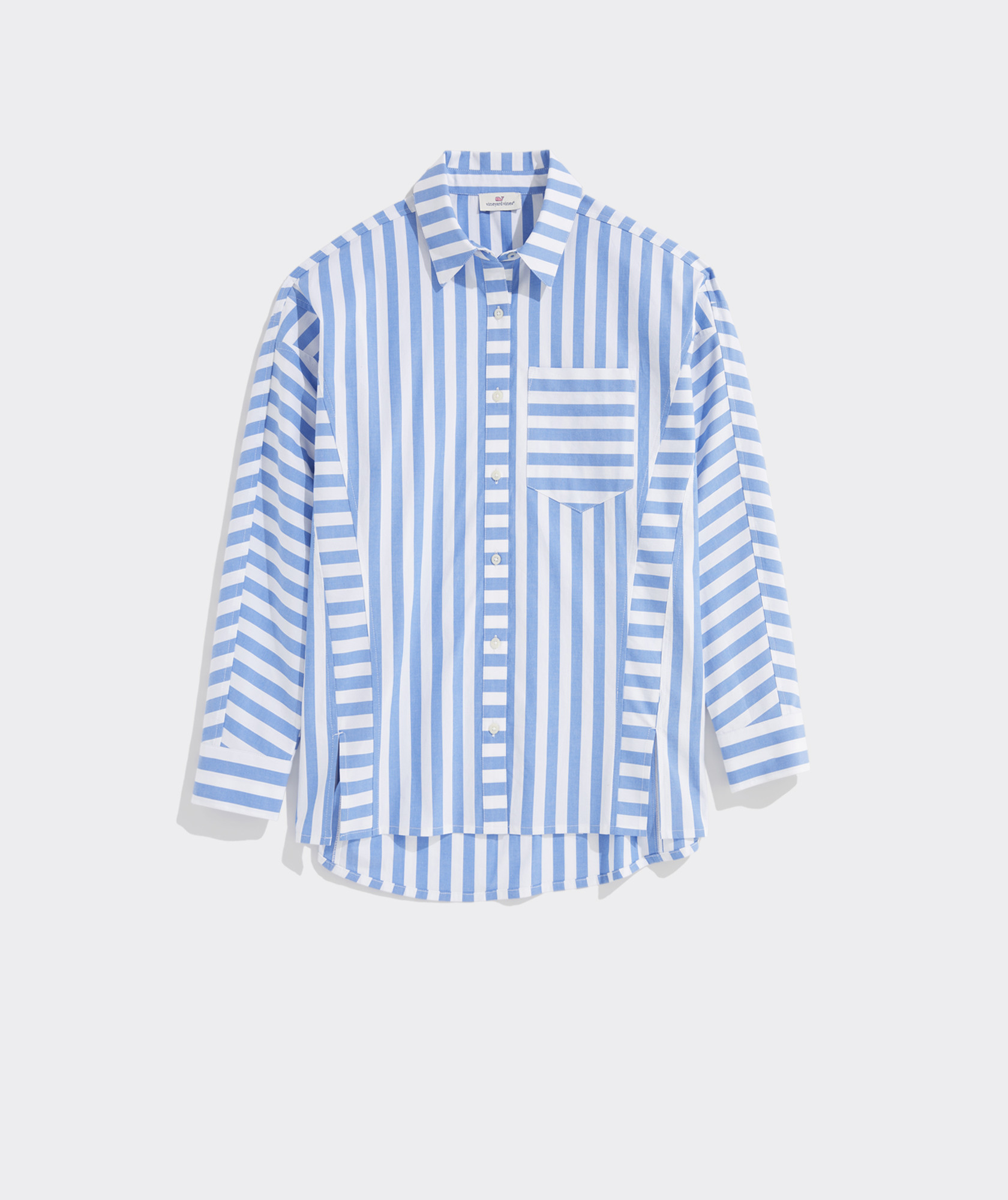 Poplin Striped Weekend Button-Down | vineyard vines