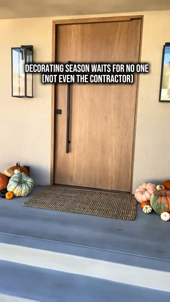 Decorating season waits for no one (not even the contractor)

#LTKHome #LTKSeasonal #LTKHalloween