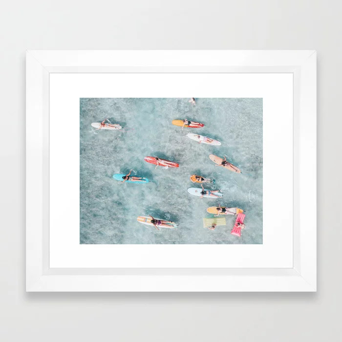 float ii Framed Art Print | Society6
