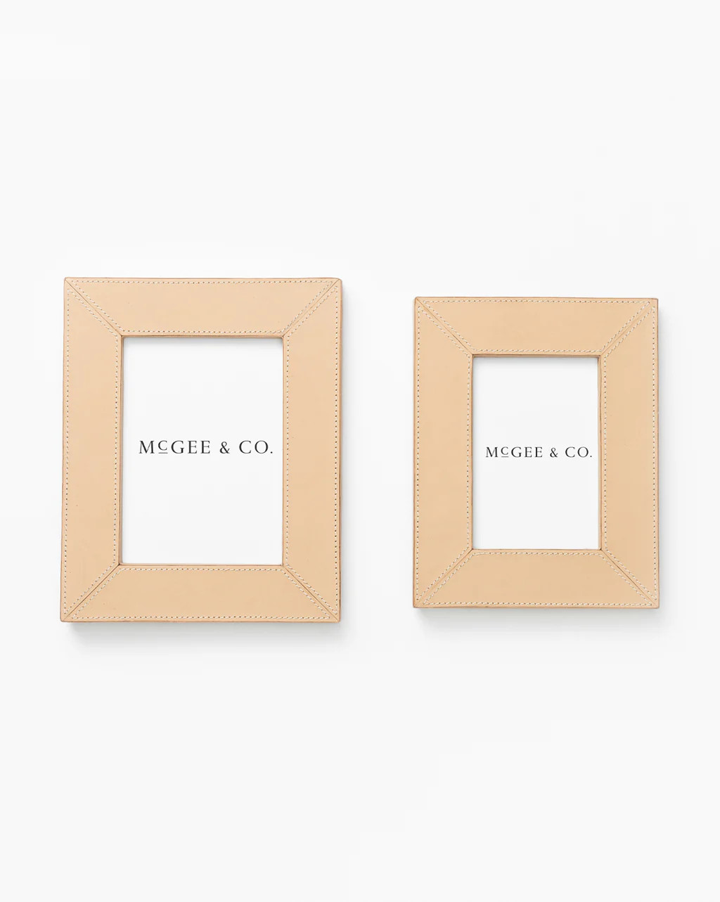 Natural Leather Frame | McGee & Co.