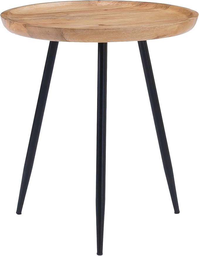MH London Side Table - Dilan Tri Pin Small Table. Exclusively Designed Hand-Crafted Small Nightst... | Amazon (US)