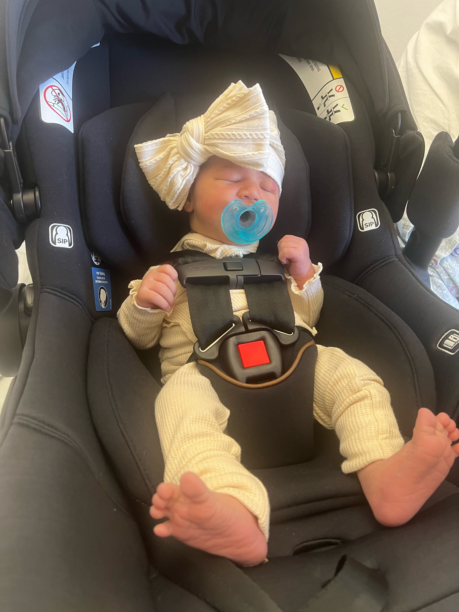 After so much research, we went with the Nuna car seat and stroller set - this car seat doesn’t require a base so if you’re switching cars, it’s easy to snap into any car. It’s also on the lighter side so makes it easy to carry. Quality is amazing! 

Bump 
Newborn must haves 
Baby Car seat and stroller set 
Baby shower gifts 


#LTKBump #LTKBaby #LTKTravel