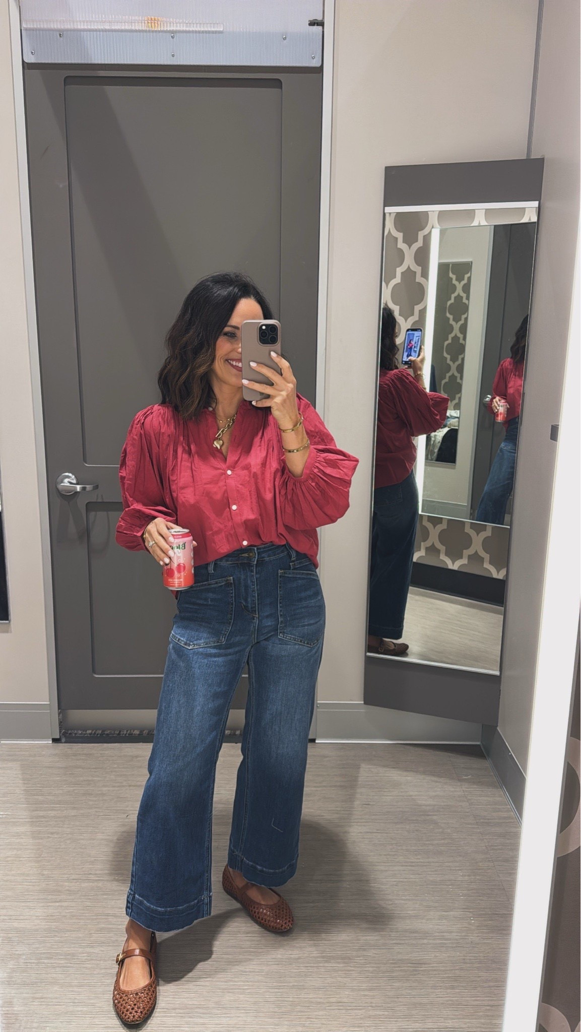 From work to dinner I'm loving this red blouse. So affordable and chic. Check out @target. I'm obsessed with this outfit. 

Red blouse outfit of the day work wear mom approved target finds chic wear women's fashion mom life casual elevated style date night teacher inspiration VintagePickin 

#LTKgrwm #LTKootd #LTKmomlife