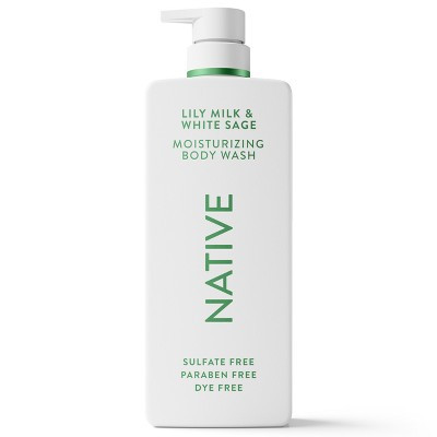 Native Lily Milk & White Sage Moisturizing Body Wash - 22 fl oz | Target