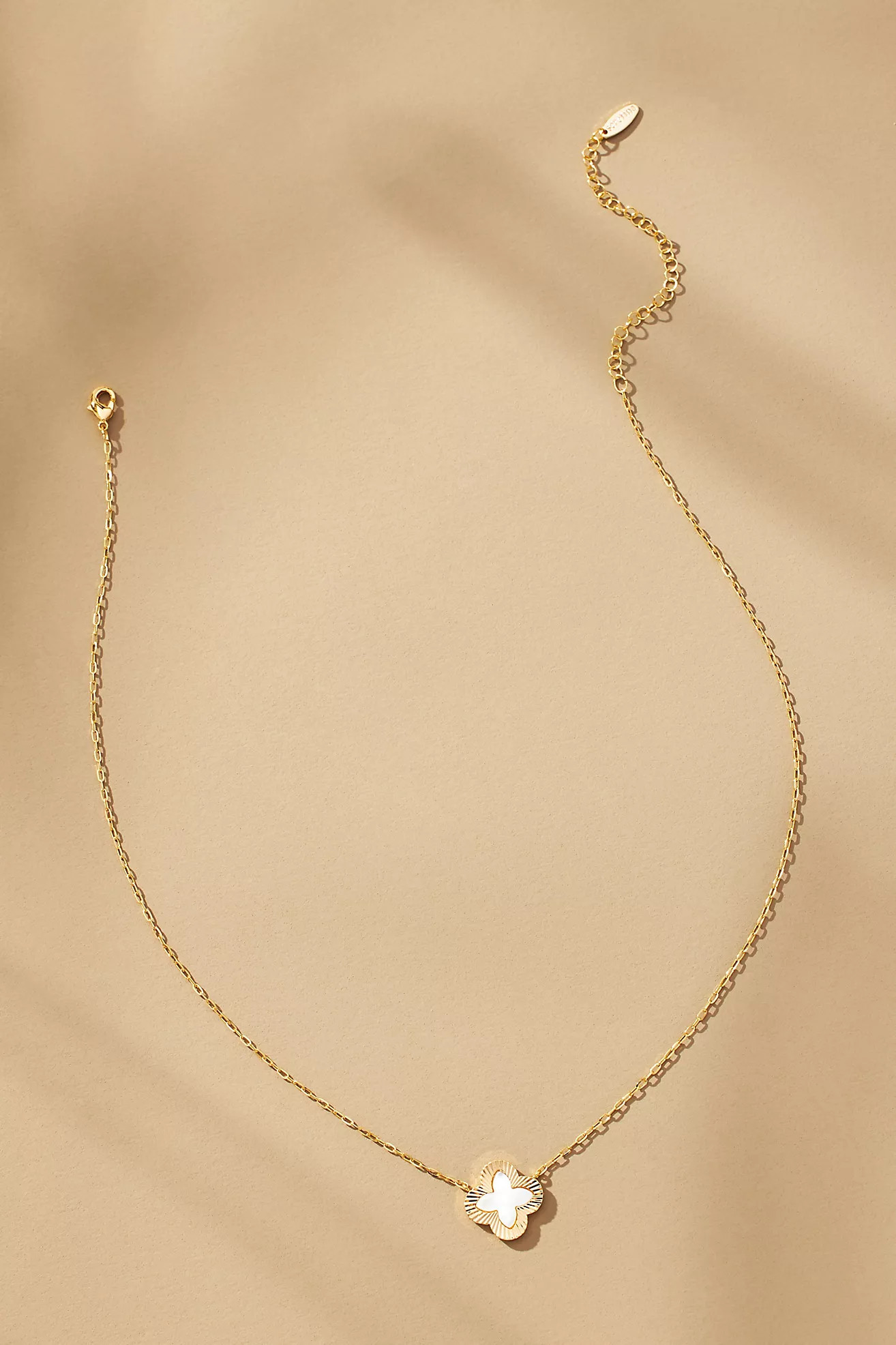 Small Clover Charm Necklace | Anthropologie (US)