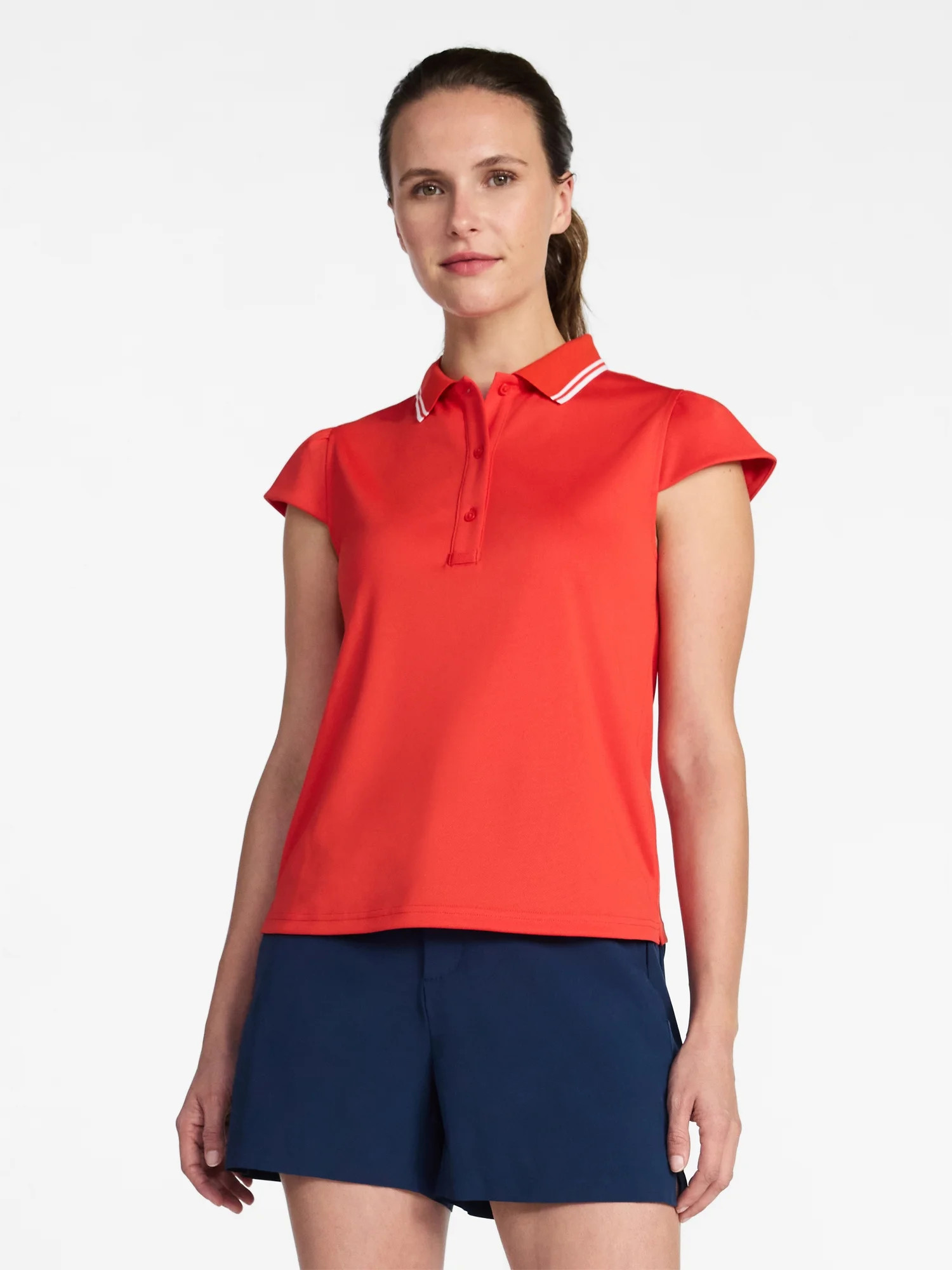 Avia Women's Golf Polo with Short Sleeves, Sizes XS-XXXL | Walmart (US)