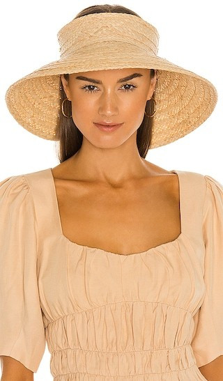 Hat Attack Roll Up Travel Visor in Tan. | Revolve Clothing (Global)