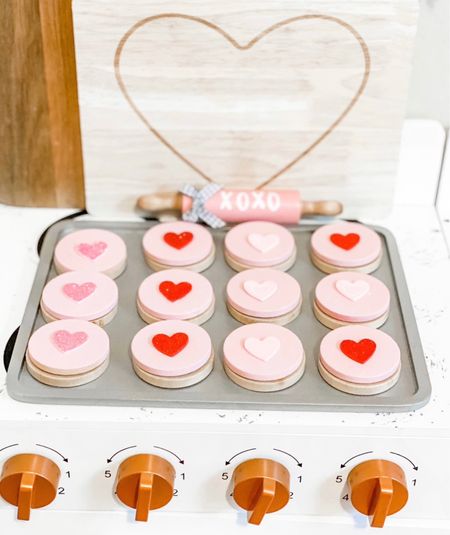 Last year I repurposed a Christmas cookie play set into Valentine’s Day themed cookies for Clara’s play kitchen decor. 

#LTKkids #LTKfamily #LTKhome