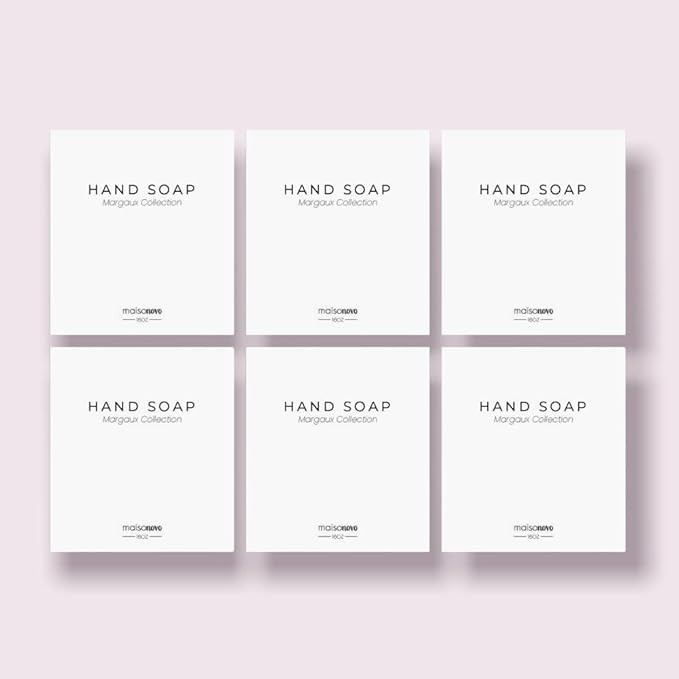 MaisoNovo Margaux Waterproof Labels for Plastic Bottles and Amber Glass Soap Dispenser 3.0"x3.4" ... | Amazon (US)