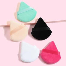 Easter 5pcs Fan Shaped Powder Puff | SHEIN