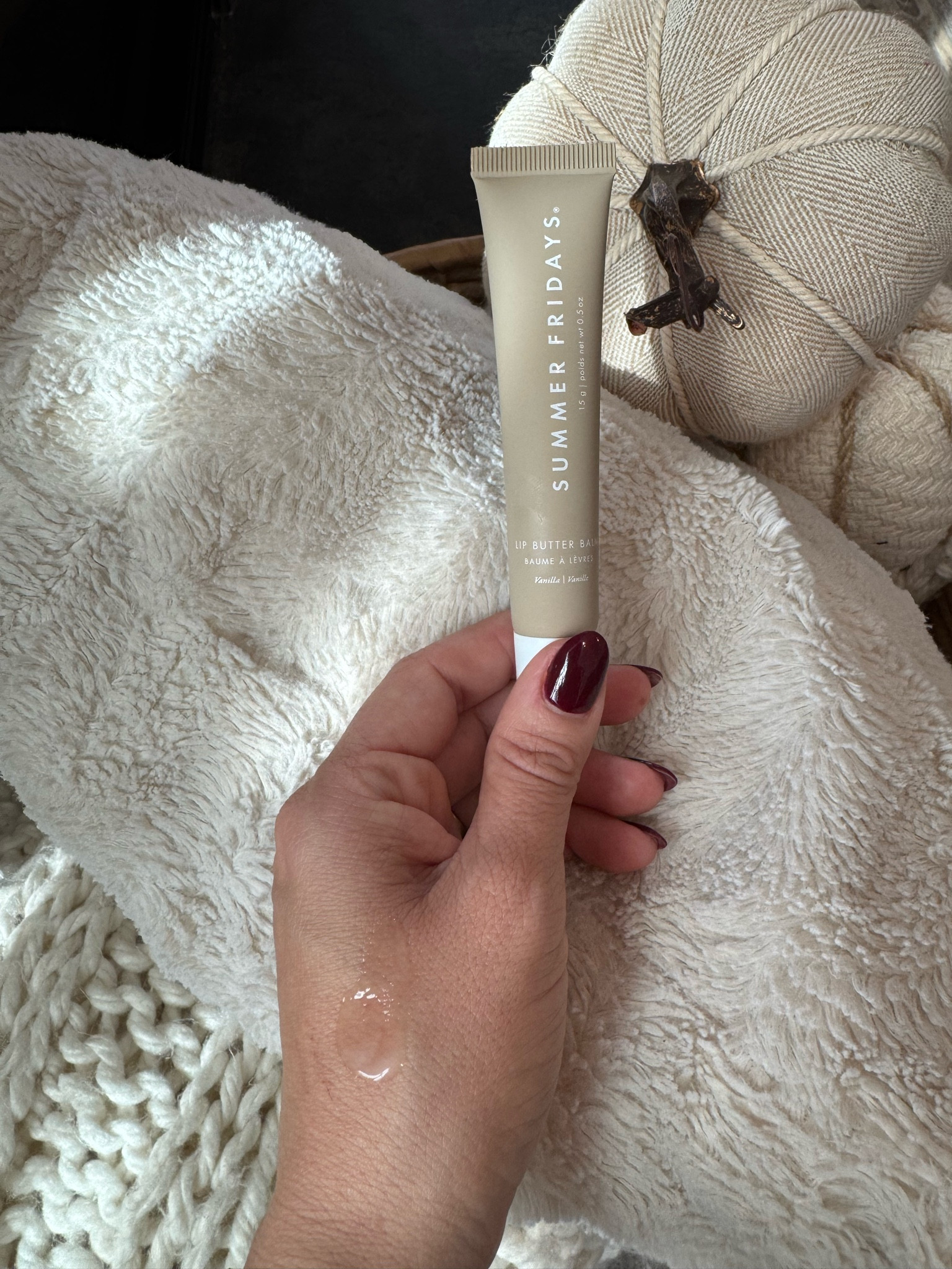 Summer Fridays Vanilla Lip Balm 

Perfect Fall Lip Balm 

#LTKBeauty #LTKSeasonal #LTKStyleTip