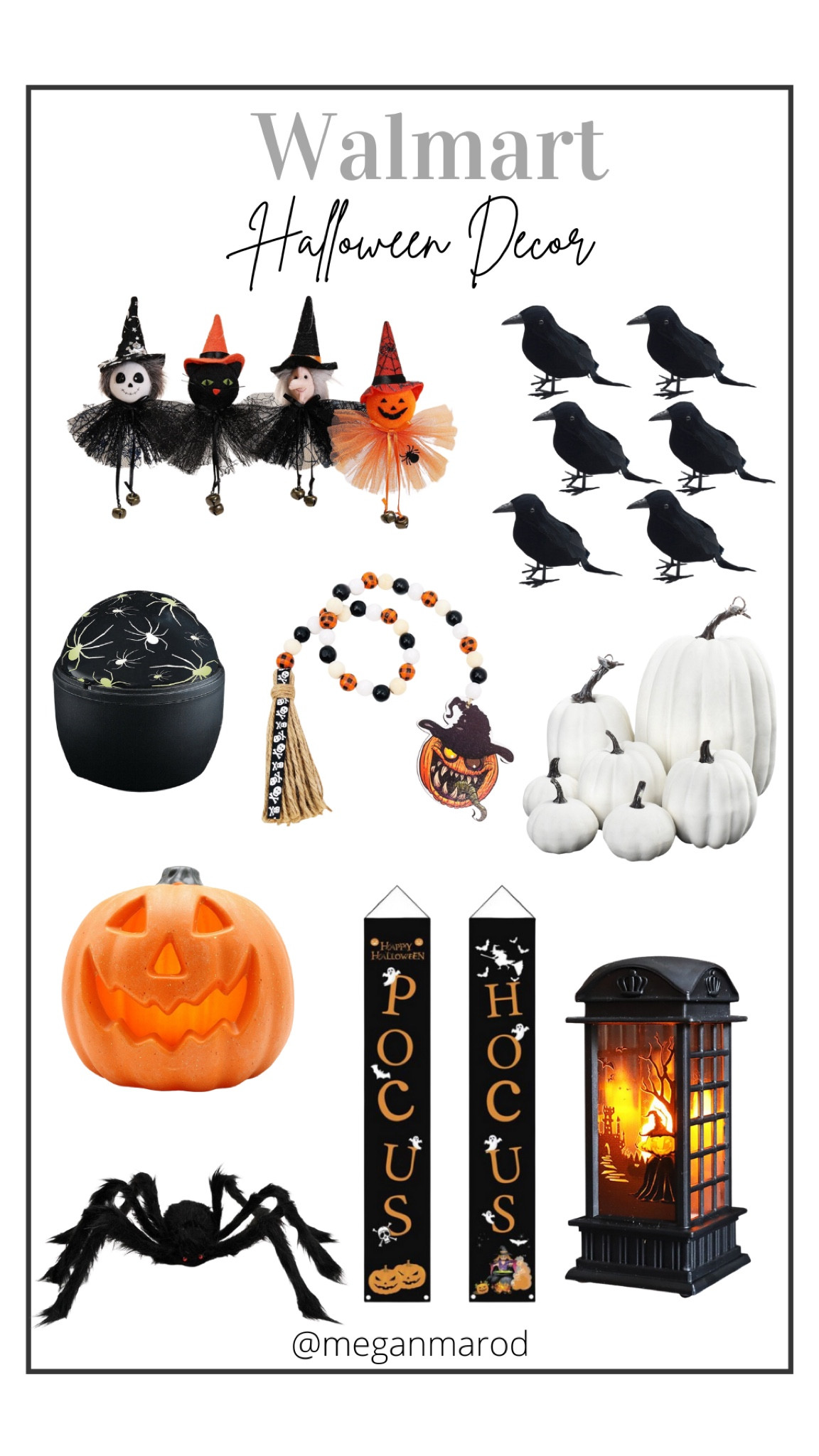 Walmart halloween decor 

#LTKSeasonal #LTKhome #LTKstyletip