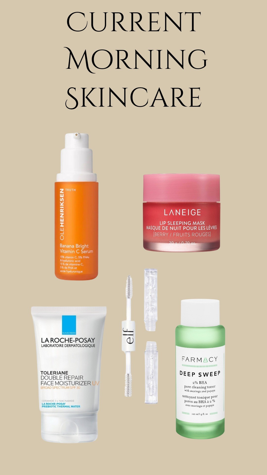 MORNING SKINCARE ROUTINE 

