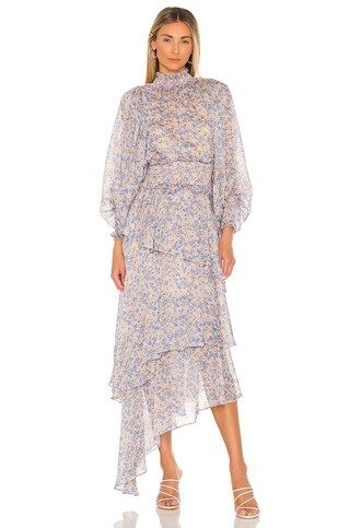 ELLIATT Astrid Dress in Periwinkle Multi from Revolve.com | Revolve Clothing (Global)