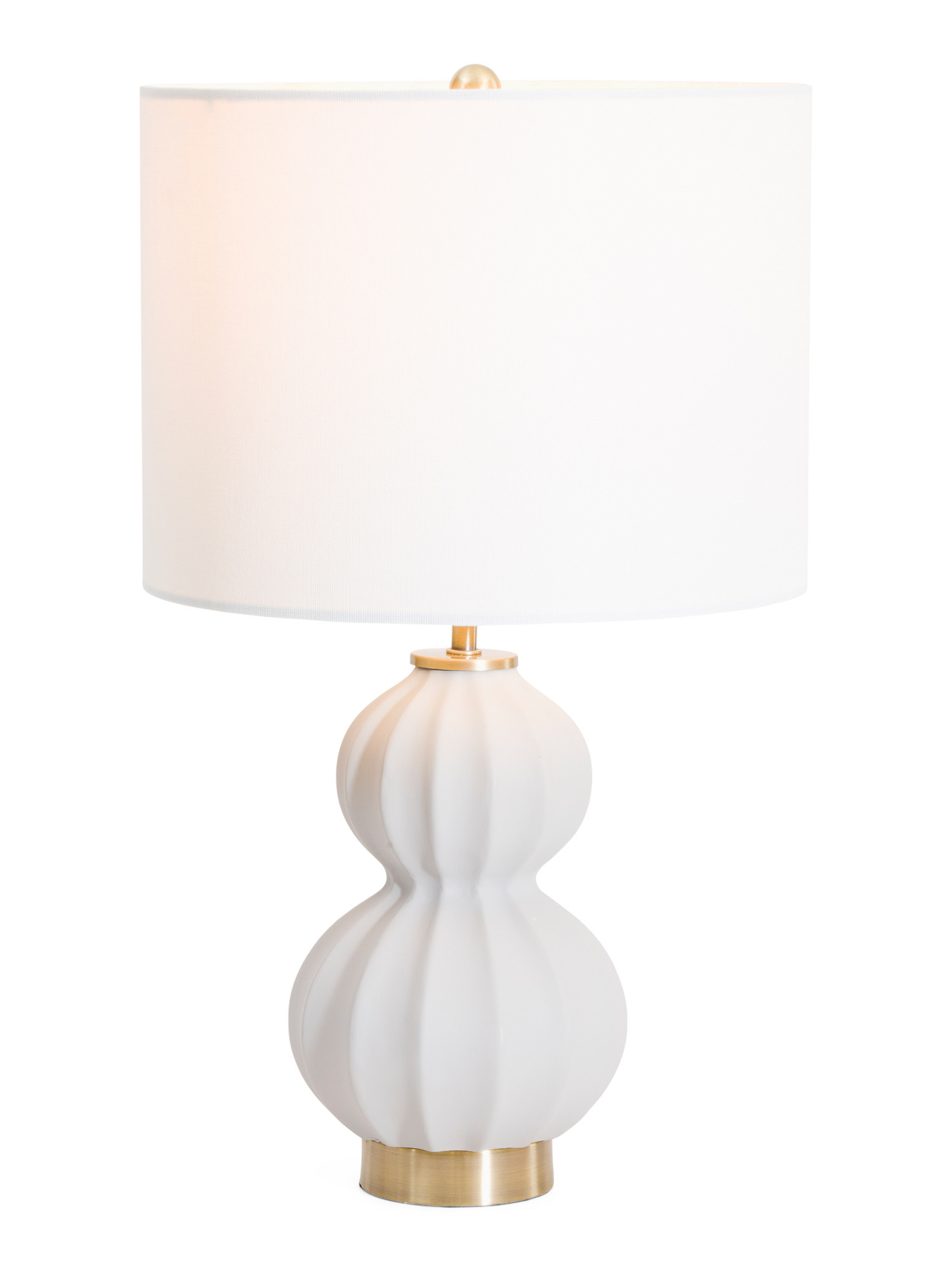 12in Cassandra Concrete Textured Table Lamp | TJ Maxx