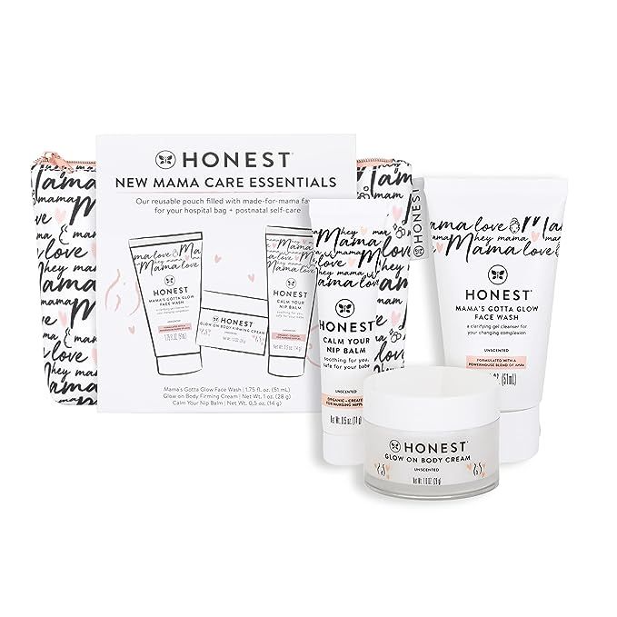 The Honest Company New Mama Care Essentials Gift Set | Hospital Bag Must Haves | Travel Size Nip ... | Amazon (US)