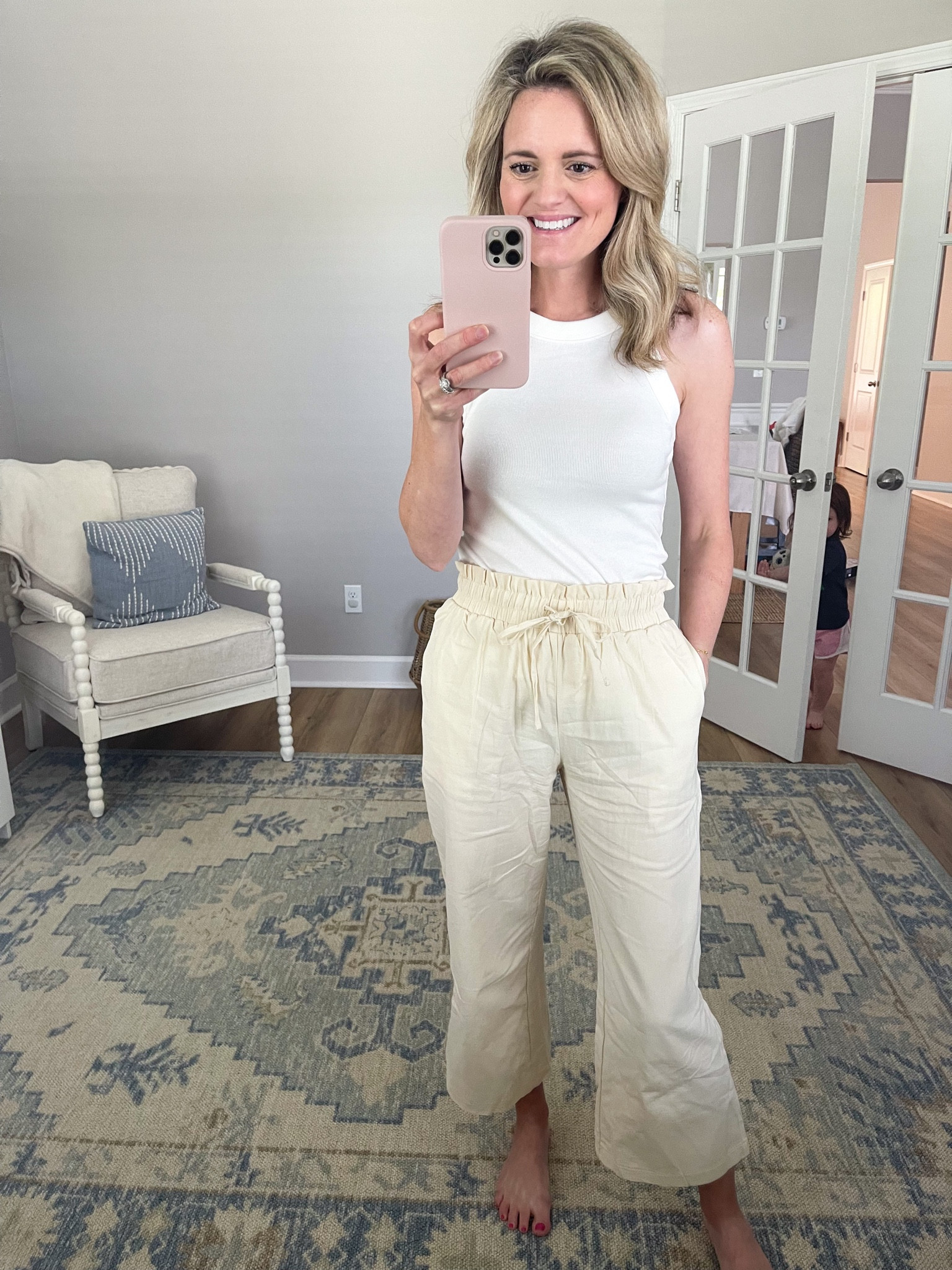 Amazon pants are currently a lightning deal! Wearing the size small 

#LTKsalealert #LTKunder50 #LTKstyletip