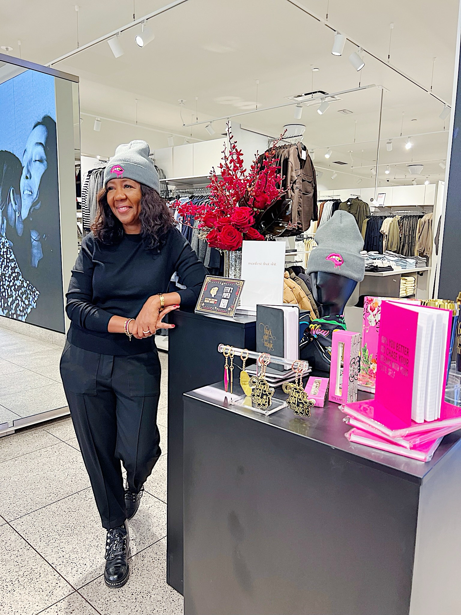 I tend to wear black for Effie’s Paper Pop-up events and markets because 1) it’s easy and 2) it means my clothes doesn’t compete with our colorful products.

#LTKActive #LTKStyleTip #LTKFindsUnder50