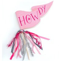 Howdy Party Pennant | Cowgirl Decor Disco Pink Dolly Parton Bachelorette Photo Prop | Etsy (US)