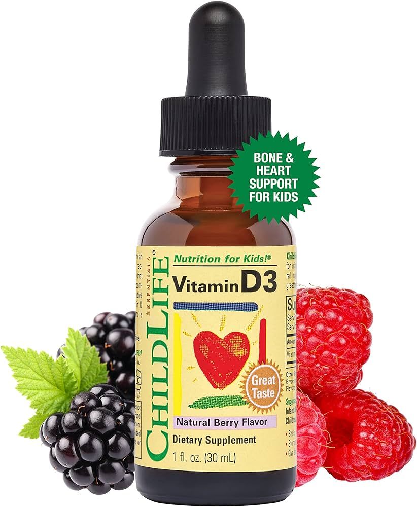 CHILDLIFE ESSENTIALS Vitamin D3 - Vitamin D Drops for Kids & Infants, Supports Immune, Respirator... | Amazon (US)