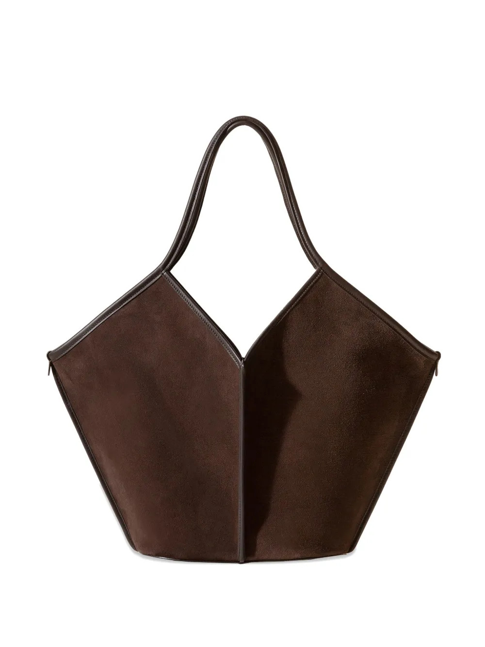 Hereu Calella suede tote bag - Brown | Farfetch Global