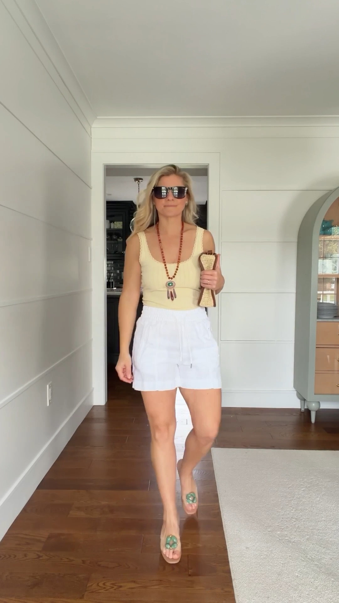 How to style white linen shorts all summer long ☀️

One versatile piece, endless outfit formulas.

• White linen shorts + lightweight button down + statement necklace
• White linen shorts + fitted tank + woven accessories
• White linen shorts + simple tee + layered jewelry
• White linen shorts + textured top + natural sandals

The key is keeping the base simple and changing the feeling with accessories, texture, and color. That’s what makes outfits feel elevated without overcomplicating them.

White linen shorts are one of those pieces that work for beach days, vacation dinners, errands, and everyday summer styling. 🤍

:

#LTKootd #LTKSeasonal #LTKPetite