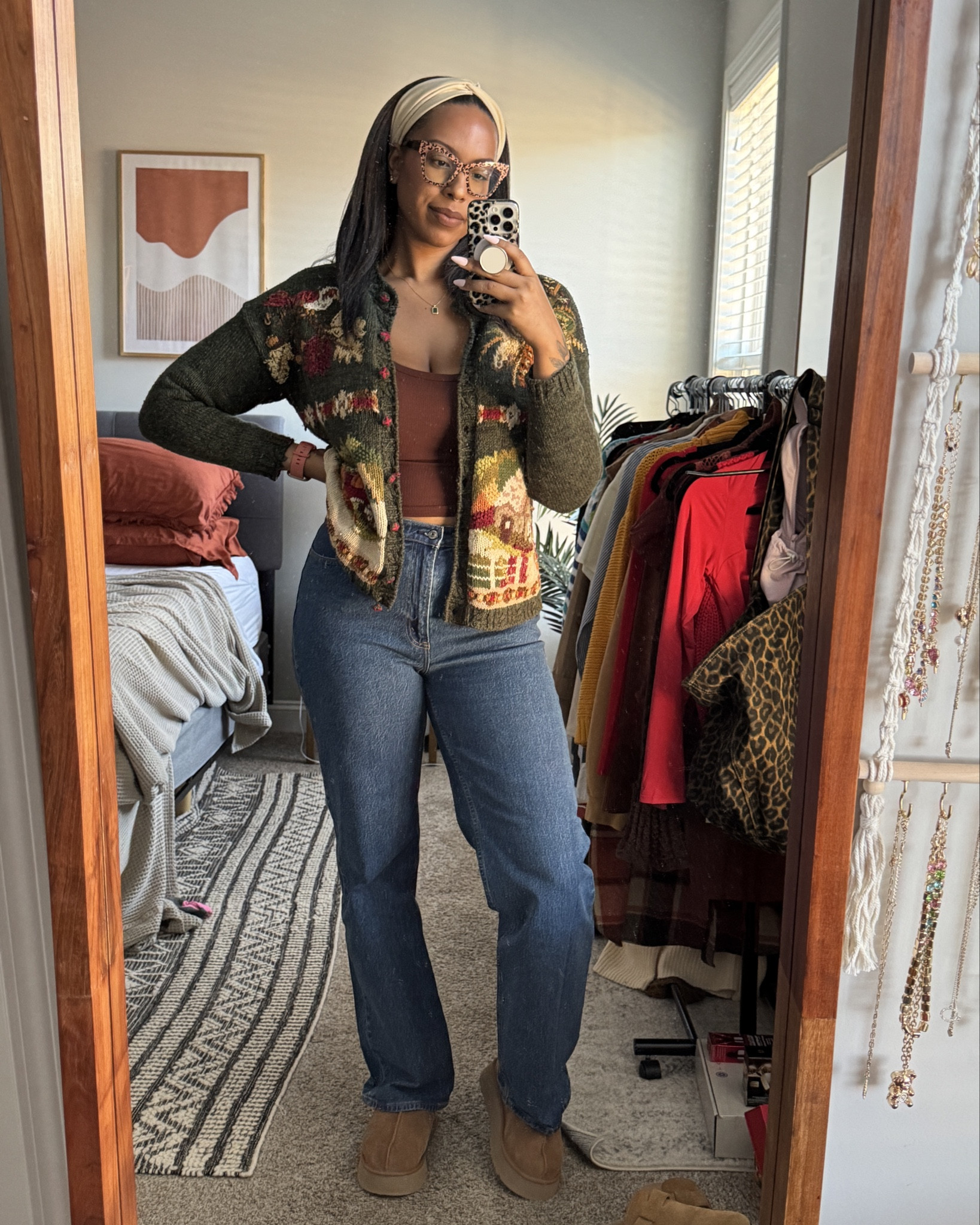 Casual Fall outfit featuring one of my vintage sweaters 🤎

#LTKTall #LTKootd #LTKStyleTip