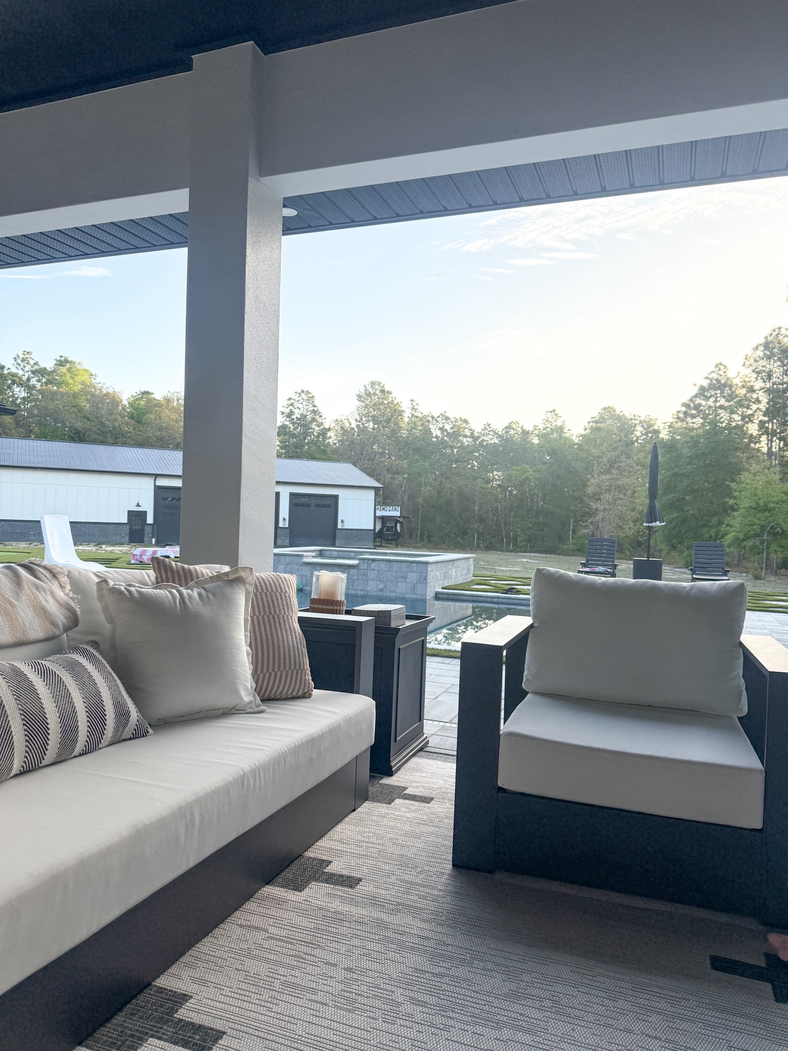 Outdoor furniture! 