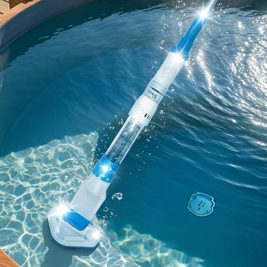 Cordless Handheld Pool Vacuum with 13.2 Gal/Min Powerful Suction, Rechargeable Spa and Hot Tub Va... | Amazon (US)