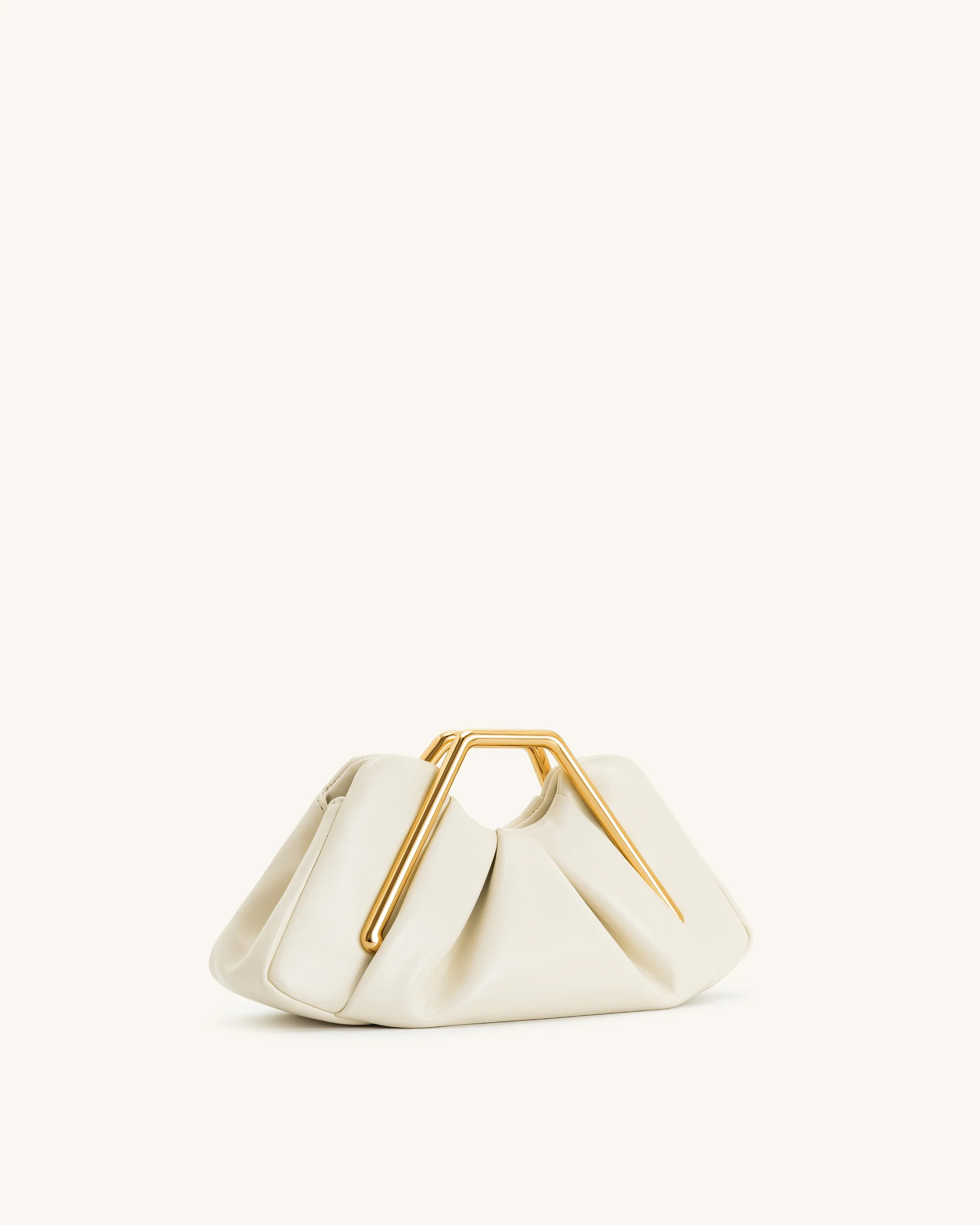Lila Metal Frame Clutch - Ivory | JW PEI US