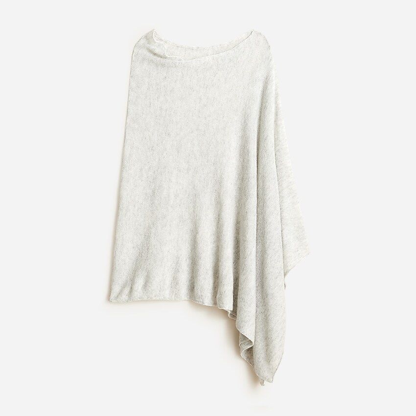 Cashmere-wool poncho | J.Crew US