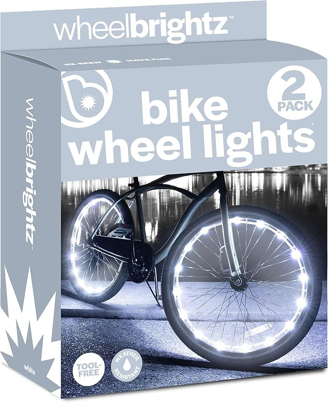 Brightz WheelBrightz LED Bike Wheel Lights - 2025 Edition with Superior Straps & LED-Weatherproof... | Amazon (US)