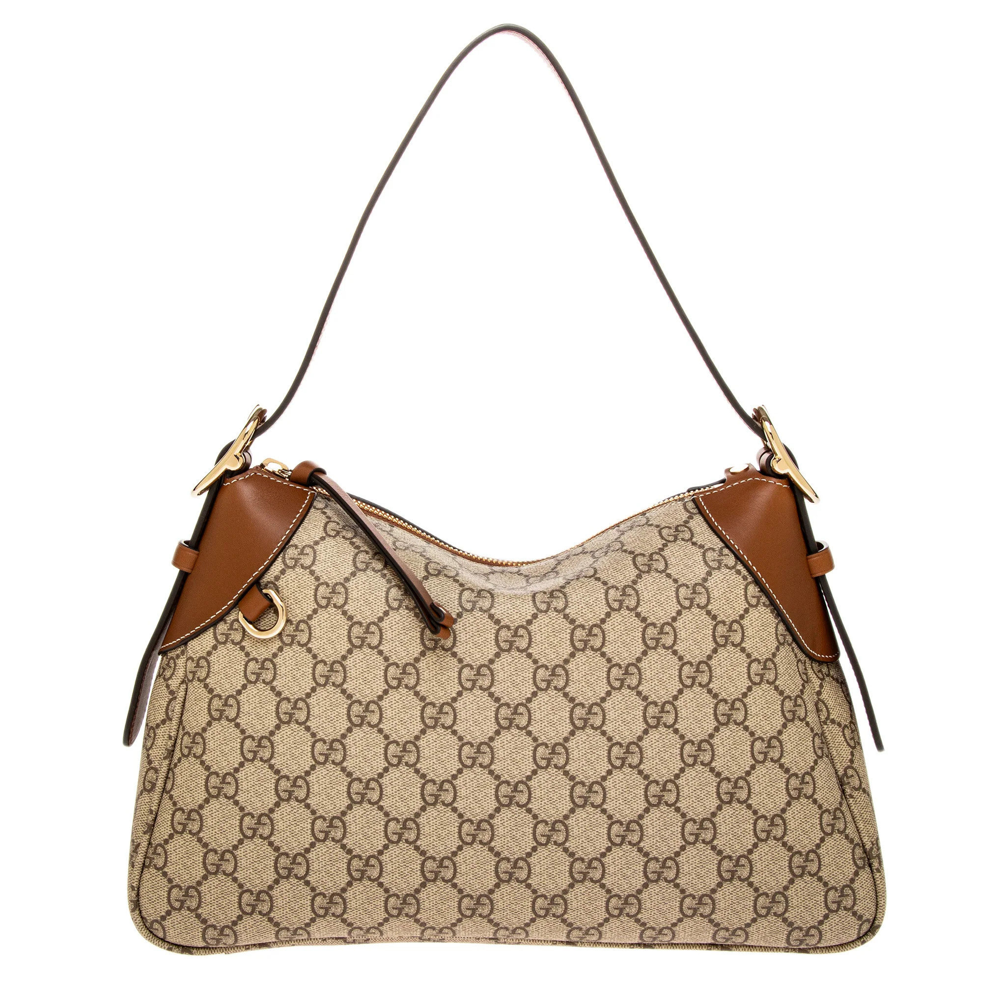 Gucci GG Emblem Medium Shoulder Bag | Overstock