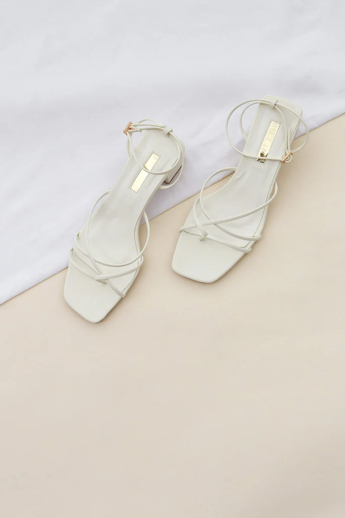 Mica Heel - White | Petal & Pup (US)