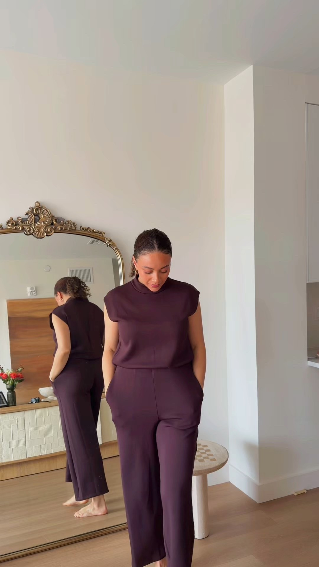 How to style a jumpsuit for the office or a travel day!

#LTKCyberWeek #LTKgrwm #LTKootd