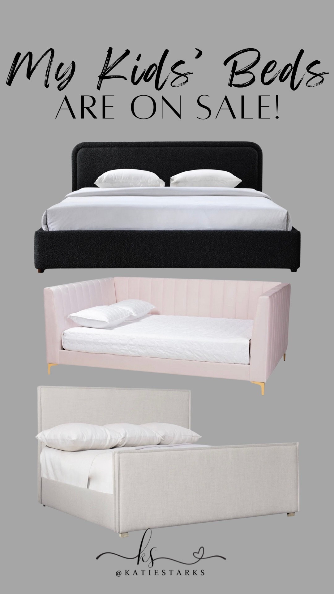 We have these beds in my kids’ rooms and love them! All 3 are on sale right now! 

#LTKKids #LTKHome #LTKSaleAlert