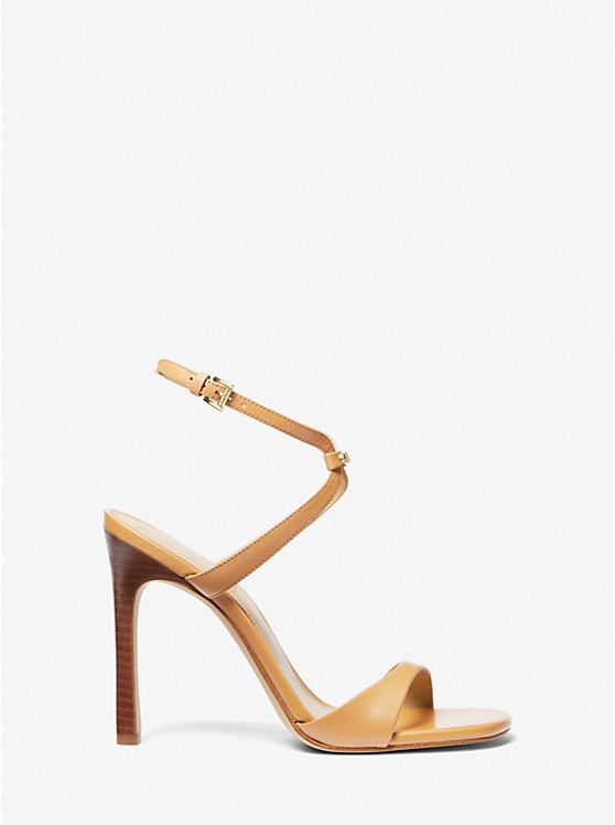 Amara Leather Sandal | Michael Kors US