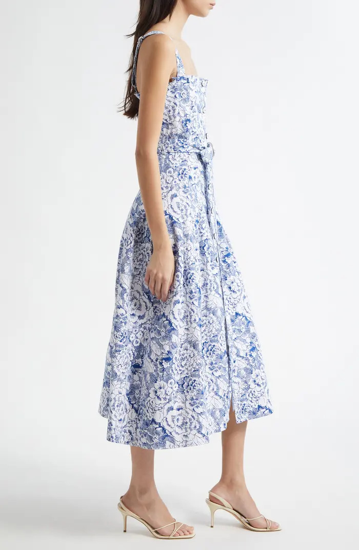 Floral Print A-Line Dress | Nordstrom Rack
